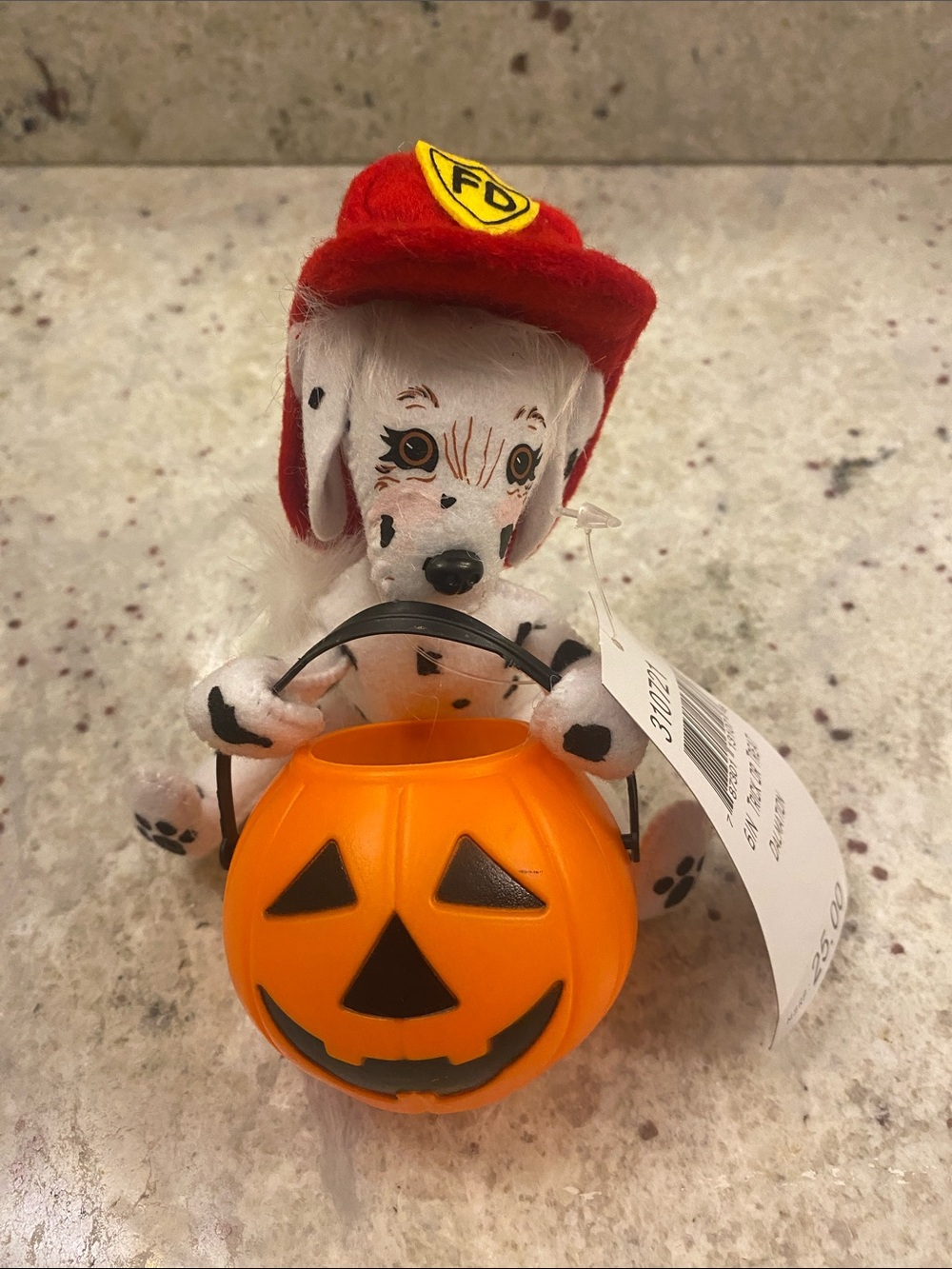 Annalee Trick or Treat Dalmatian NWT Collectible - Halloween